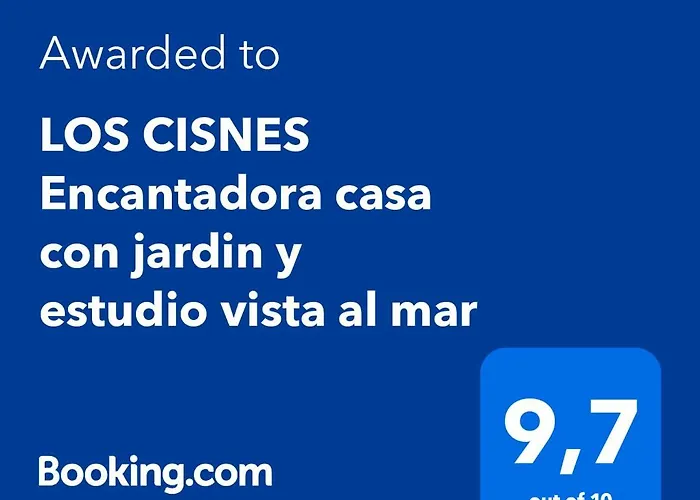 Cisnes Encantadora Casa Con Jardin Y Estudio Vista Al Mar